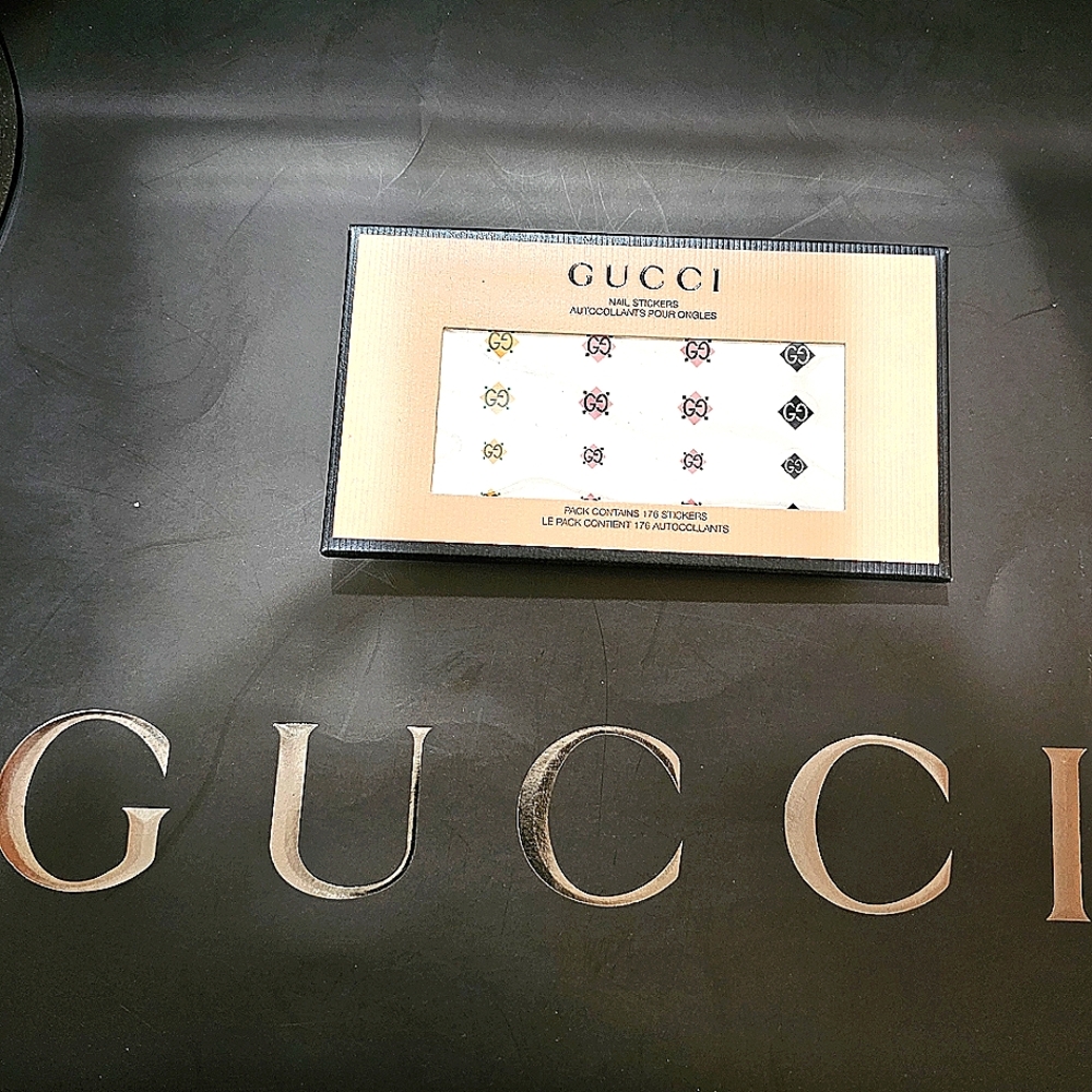 AUTHENTIC GUCCI NAIL ART STICKERS (NWT)